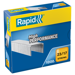 Grapas Rapid 23/17 mm. Caja 1000 Strong galvanizada