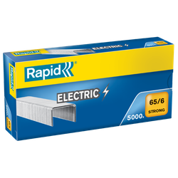 Grapas Rapid 65/6 mm. Caja 5000 Strong galvanizada