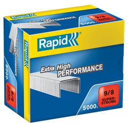Grapas Rapid 9/8 mm. Caja 5000 Super Strong galvanizada