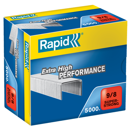 Grapas Rapid 9/8 mm. Caja 5000 Super Strong galvanizada