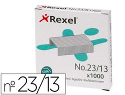 Grapas Rexel 23/13 Acero Caja 1000 Unidades