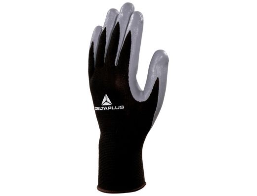 Guante Deltaplus Poliester Antideslizante Lavable Especial para Manipulacion y Manutencion Gris Talla 7