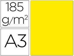 GUARRO CANSON Cartulina IRIS 50 Hojas A3 Amarillo fluorescente 200040816