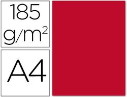 GUARRO CANSON Cartulina IRIS 50 Hojas A4 Rojo 200040162