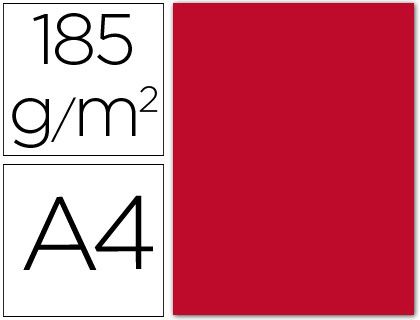GUARRO CANSON Cartulina IRIS 50 Hojas A4 Rojo 200040162