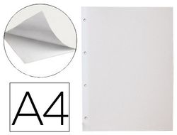 Hoja Album Liderpapel Autoadhesiva Blanca