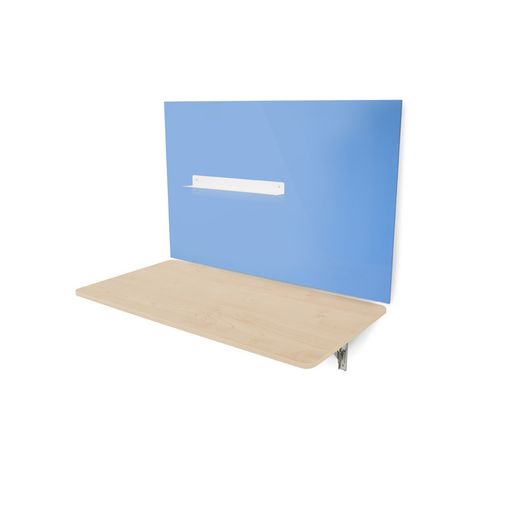 Home Office Puesto De Trabajo Plegable 115 x 60 cm Color Blanco