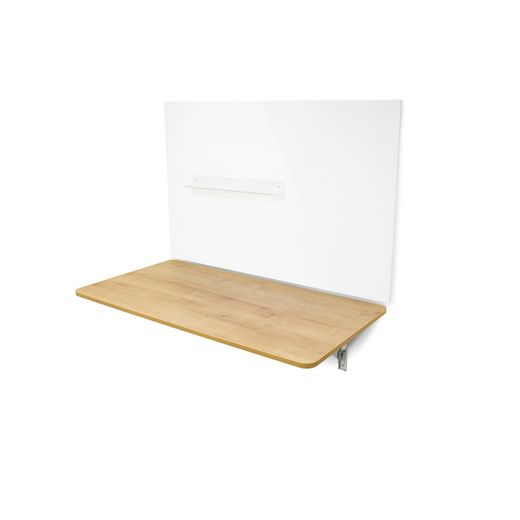 Home Office Puesto De Trabajo Plegable 115 x 60 cm Color Blanco
