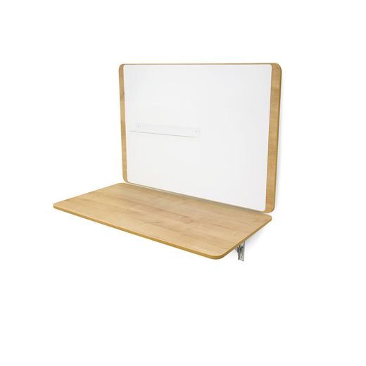 Home Office Puesto De Trabajo Plegable 115 x 60 cm Color Blanco