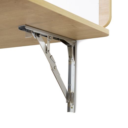 Home Office Puesto De Trabajo Plegable 115 x 60 cm Color Gris