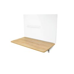 Home Office  Puesto De Trabajo Plegable 115 x 60 cm Color Roble