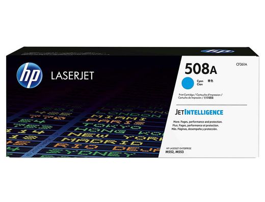 HP 508A Tóner original cyan CF361A