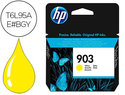 HP 903 cartucho original amarillo t6l95ae-bgy