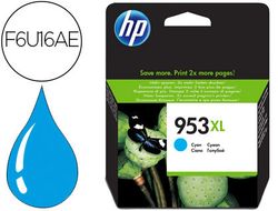 HP 953XL cartucho tinta original cian F6U16AE-BGY