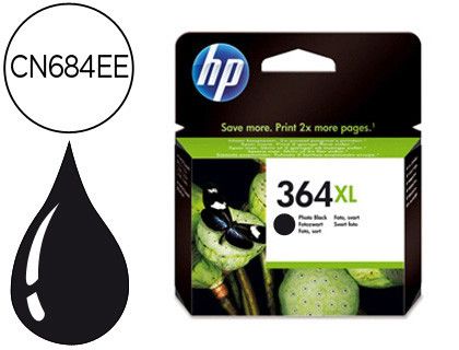 Hp Cartuchos Inyeccion 364XL Negro CN684EE