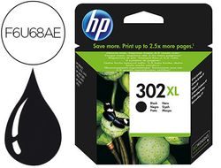 HP Ink-jet 302 XL deskjet 1110 / 2130 / 3630 officejet 3830 / 4650 envy 4520 color negro 480 pag