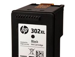 HP Ink-jet 302 XL deskjet 1110 / 2130 / 3630 officejet 3830 / 4650 envy 4520 color negro 480 pag