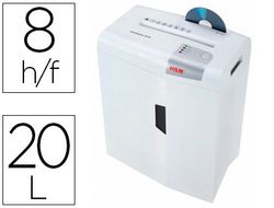 HSM Shredstar X10 Destructora de Documentos Destruye Grapas Clips Cd y Tarjetas