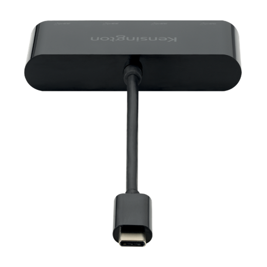 Hub CH1200 Kensington 4 puertos y cargador USB-C a 10 Gbps