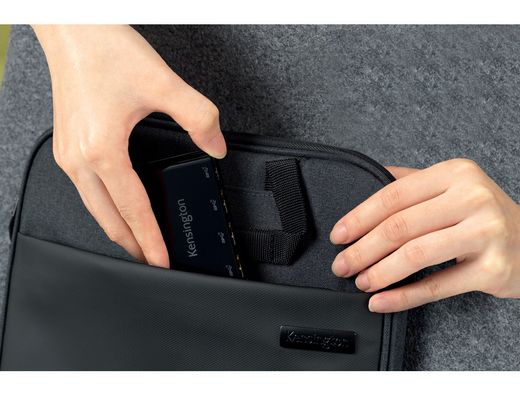 Hub kensington ch1200 usb-c de 10gbps cargador y 4 puertos usb-a 3.2