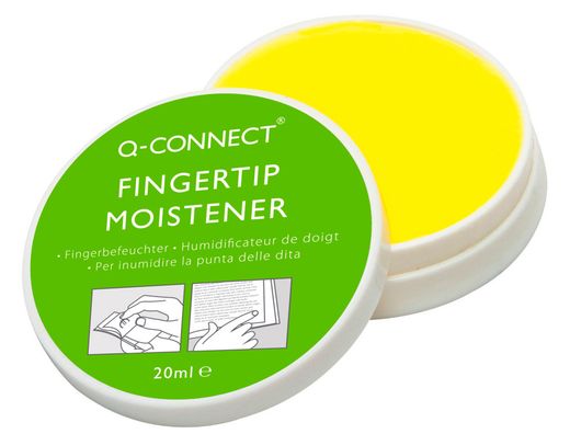 Humedecedor de dedos q-connect para pasar paginas y contar billetes envase de 20 ml