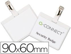 Identificador con Pinza Q-Connect Kf01562 60X90 mm -Cerrada