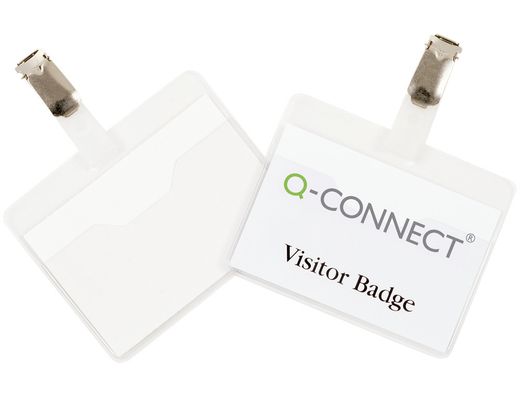 Identificador con Pinza Q-Connect Kf01562 60X90 mm -Cerrada