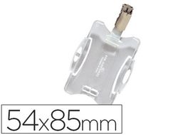 Identificador Durable simple 54x85mm pinza
