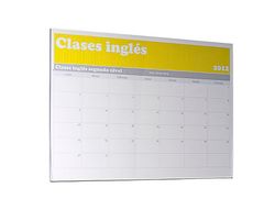 Identificador Mural Archivo 2000 Portanombre con Adhesivo Trasero en Poliestireno Transparente Din A4