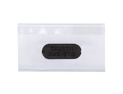 Identificador q-connect kf14137 con clip magnetico apertura superior 40x75 mm