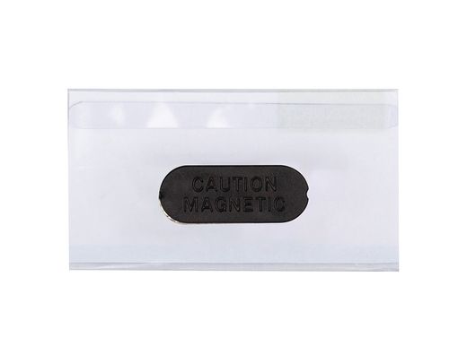 Identificador q-connect kf14137 con clip magnetico apertura superior 40x75 mm