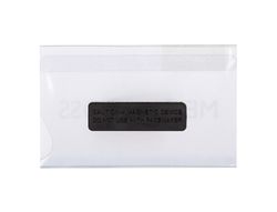 Identificador q-connect kf14138 con clip magnetico apertura superior 54x90 mm