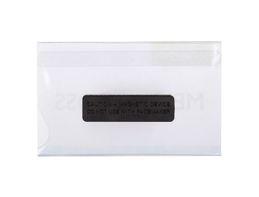 Identificador q-connect kf14138 con clip magnetico apertura superior 54x90 mm