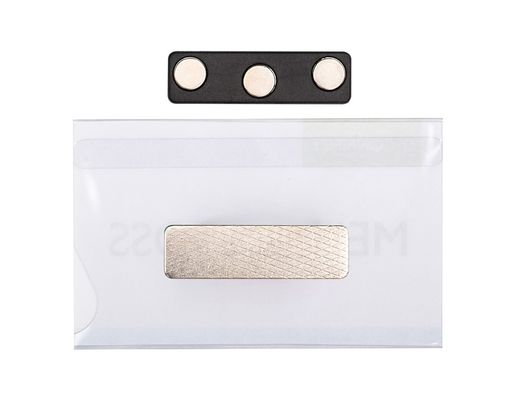 Identificador q-connect kf14138 con clip magnetico apertura superior 54x90 mm