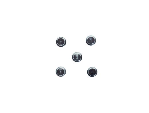 Iman maul conico de neodimio 1,2 cm diametro peso max. 3,5 kg color plata pack de 5 unidades