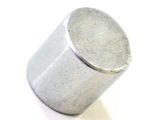 Imanes Extrafuertes Bi-Office Sujecion Ideal para Pizarra Magneticas 10 mm Plateados Blister de 2 Imanes