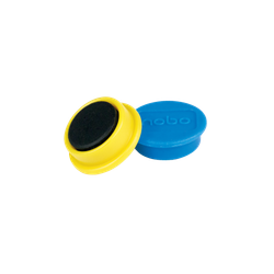 Iman para sujecion nobo 24 mm diametro caja de 10 unidades colores surtidos