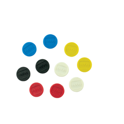 Iman para sujecion nobo 24 mm diametro caja de 10 unidades colores surtidos