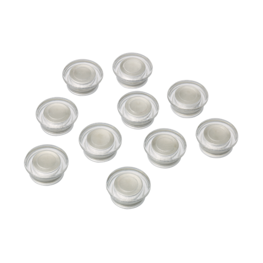 Imanes NOBO para pizarras CRISTAL (Pack 10), transparentes