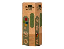 Imanes para sujecion liderpapel ecouse pp recicladopara pizarra magnetica 20 mm caja de 10 unidades