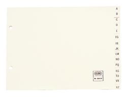 Indice Alfabetico Elba Cartulina Cuarto Apaisado 180 x 240 mm