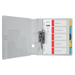 Índice de proyectos Imprimible Leitz Cosy. DIN A4. Pestañas PP 1-5