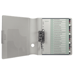 Índice de proyectos Imprimible Leitz STYLE. DIN A4. Pestañas PP 1-20