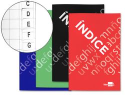 Indice Liderpapel Tapa Cartoncillo Cuarto 24 Hojas 70G/M2 Colores Surtidos