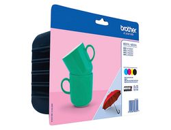 Ink-jet brother lc-227xlvalbp dcp-j4120dw / mfc-j4420dw / j4620dw / j4625dw pack 4 colores negro amarillo cian