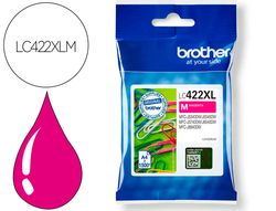 Ink-jet brother lc-422xlm magenta mfc-j5340dw / mfc-j5740dw / mfc-j6540dw / mfc-j6940dw 1500 paginas