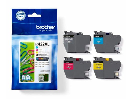 Ink-jet brother lc-422xlval mfc-j5340dw / mfc-j5740dw / mfc-j6540dw / mfc-j6940dw 3000 paginas negro 1500