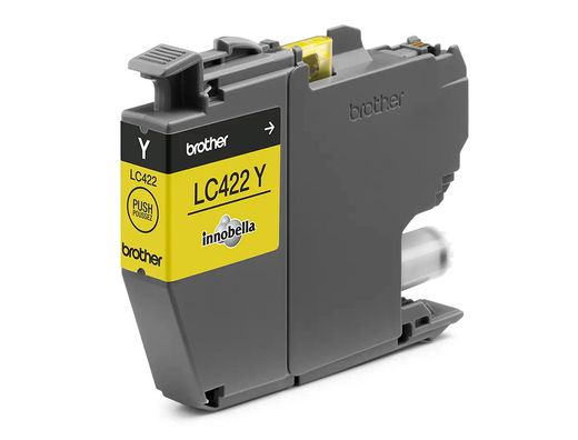 Ink-jet brother lc-422y yellow mfc-j5340dw / mfc-j5740dw / mfc-j6540dw / mfc-j6940dw 550 paginas
