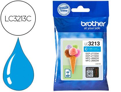 Ink-jet brother lc3213 dcp-j572 / dcp-j772 / dcp-j774 / mfc-j890 / mfc-j895 cian 400 pag