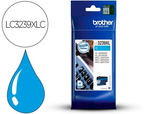Ink-jet brother lc3239xlc mfc-j6945dw / mfc-j5945dw / hl-j6000dw cian 5000 paginas